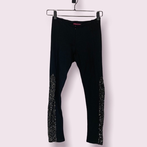 Alice + Olivia cropped sequin pant - Picture 1 of 8